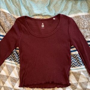 Cropped sweater